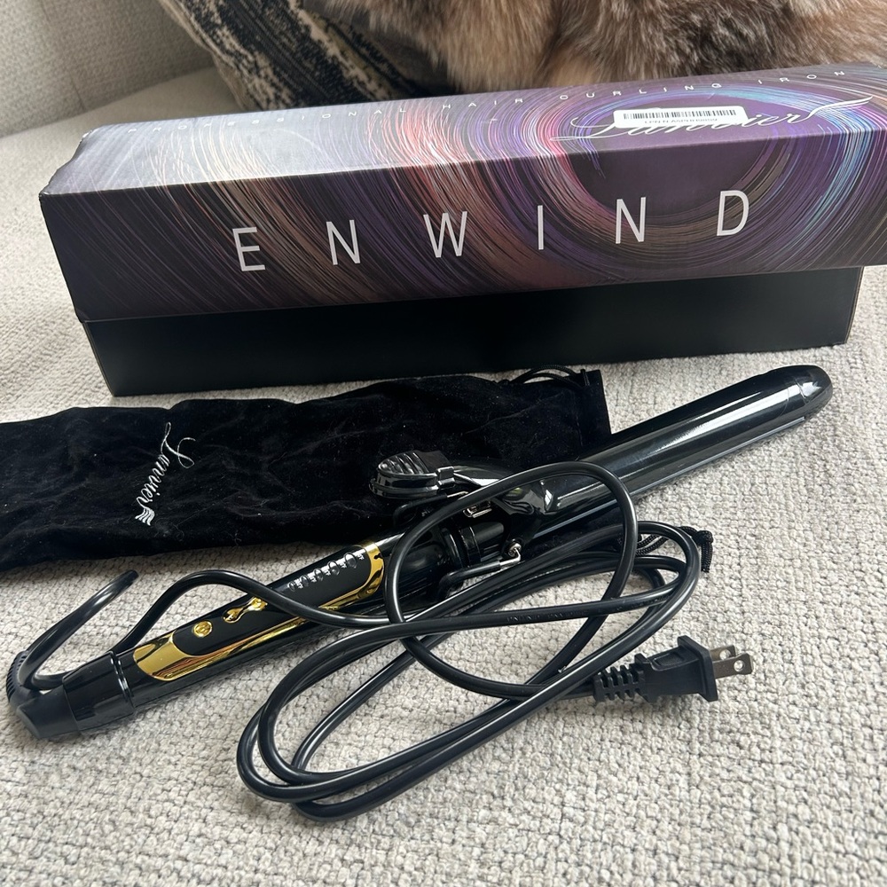 ENWIND Black Curling Iron❤️1 inch